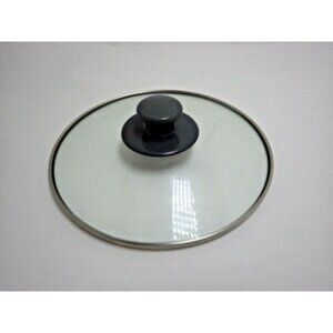 glass Sauce Lid 7 inch Cookware Pan Cover Vented Top